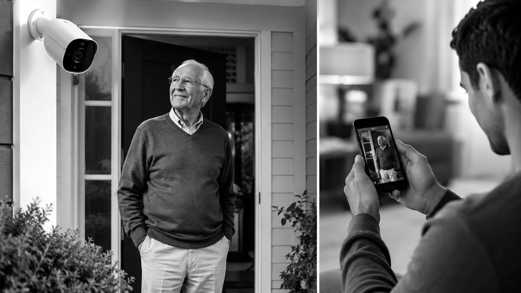 Best security camera for elderly parents monitoring home entrance