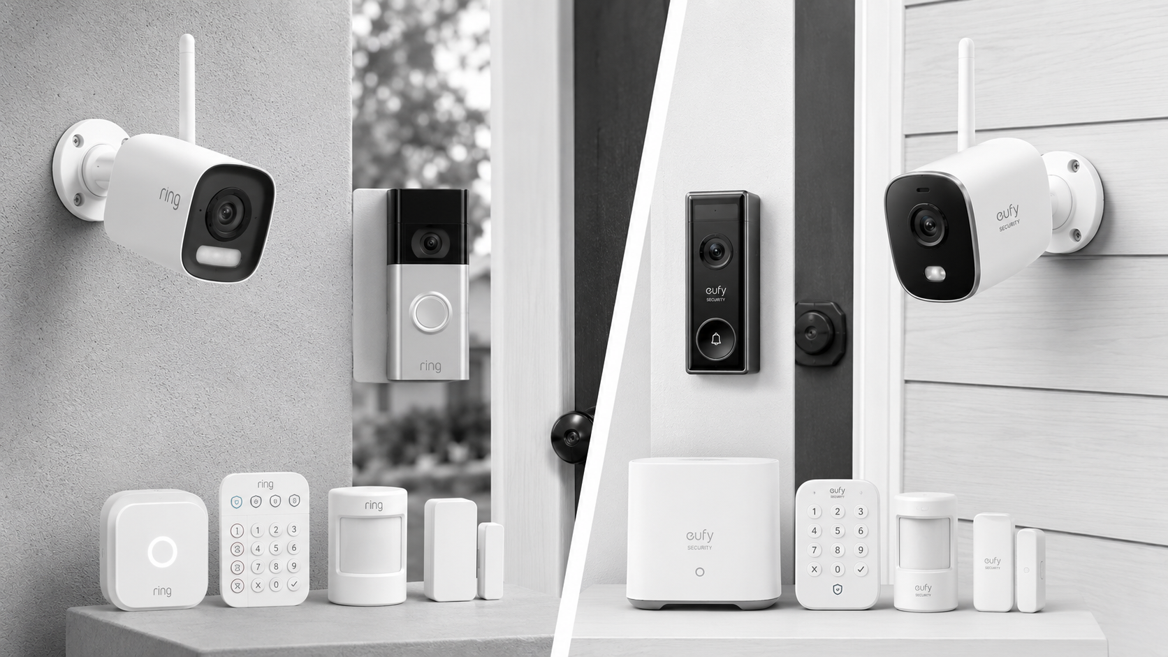 Ring vs Eufy security system comparison