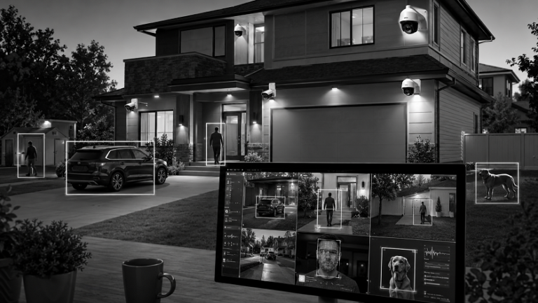 Best AI security cameras protecting a modern smart home with intelligent motion detection