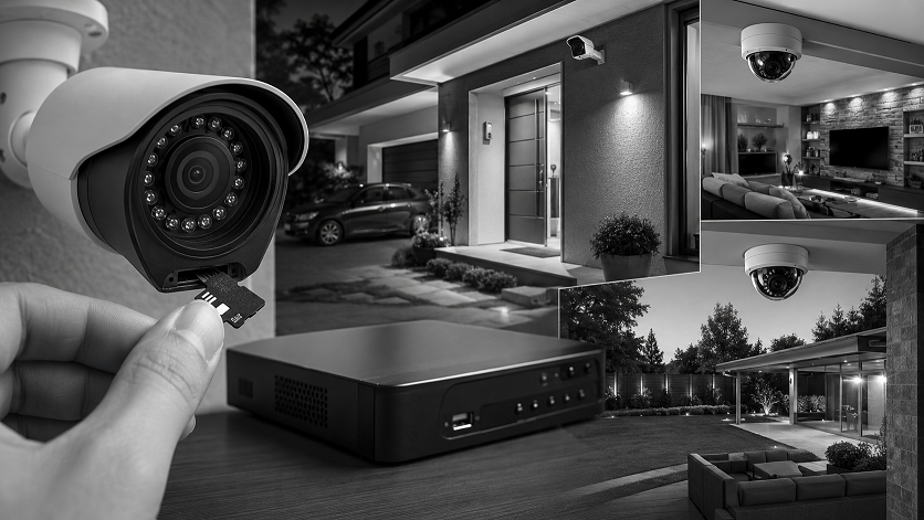 Best security cameras with local storage using microSD cards and local recording for home security