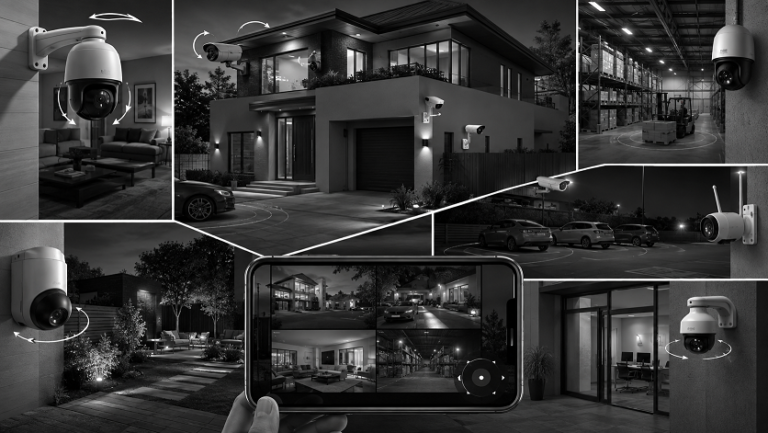 360-degree security cameras providing panoramic home and business surveillance in 2026