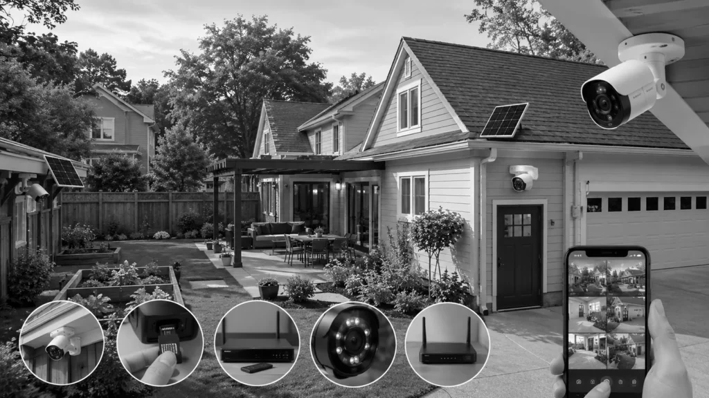 Outdoor security cameras without a subscription